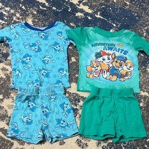 Paw Patrol Blue and Teal Pajama Set